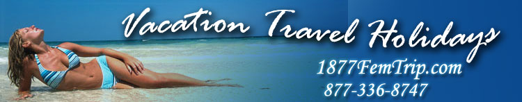 Last Minute Caribbean and Mexico air and hotel vacation specials.  Weddings and Groups Vacation Travel Holidas to Punta Cana, Jamaica, Cancun, Cozumel and more destinations. Top level award winner - Funjet Vacations club 500 VacationTravelHolidays.com - Friendly Economical Memorable Vacation Travel Holidays